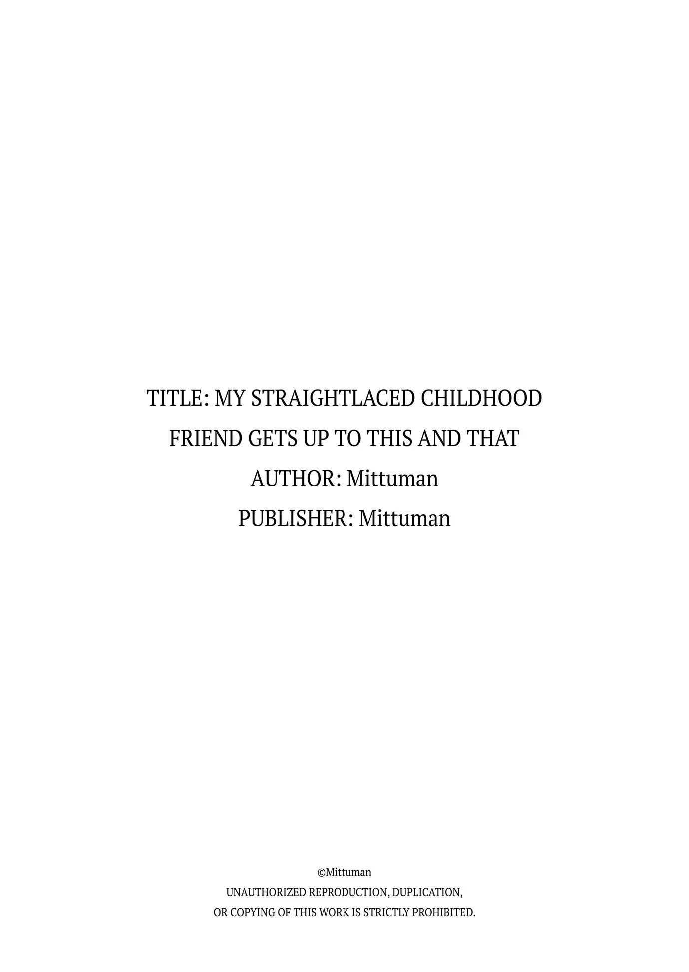 My Straightlaced Childhood Friend Gets Up To This And That Chapter 1000 Page 38